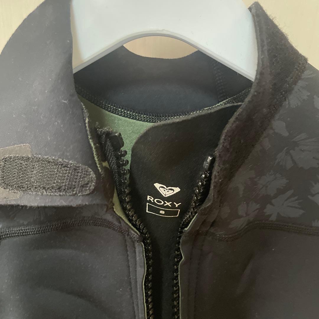 【着用1回】ROXY ウエットスーツフルスーツファスナー付きS 1mm