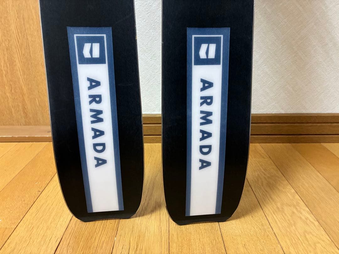 ARMADA スキー板 ネイビー バインディング付き