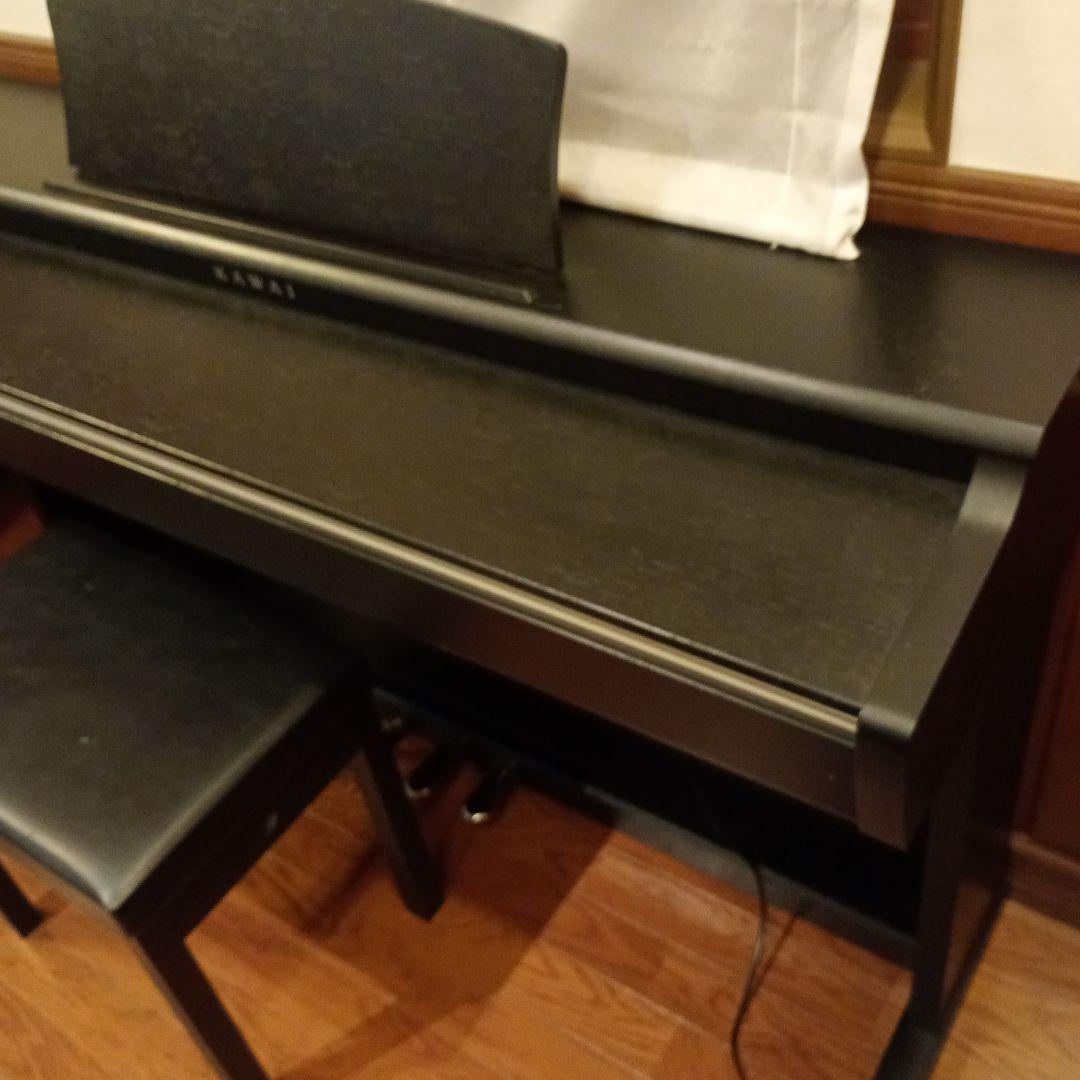 【取りに来れる方限定】 KAWAI 電子ピアノ 黒 椅子付き
