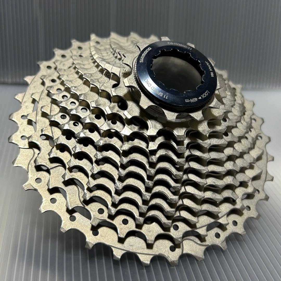 SHIMANO CS-HG800-11 11-34T 11速カセットスプロケット