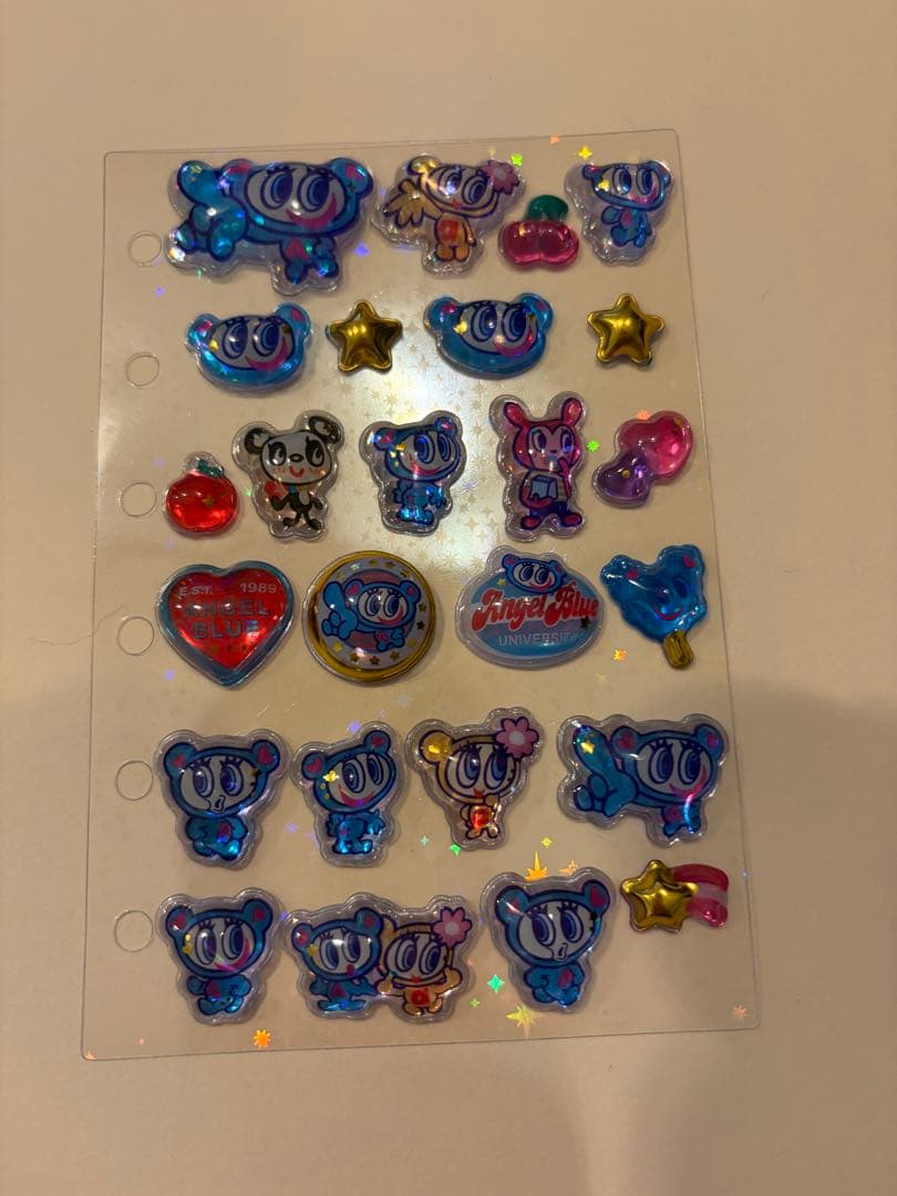 シール帳完成品 シール
