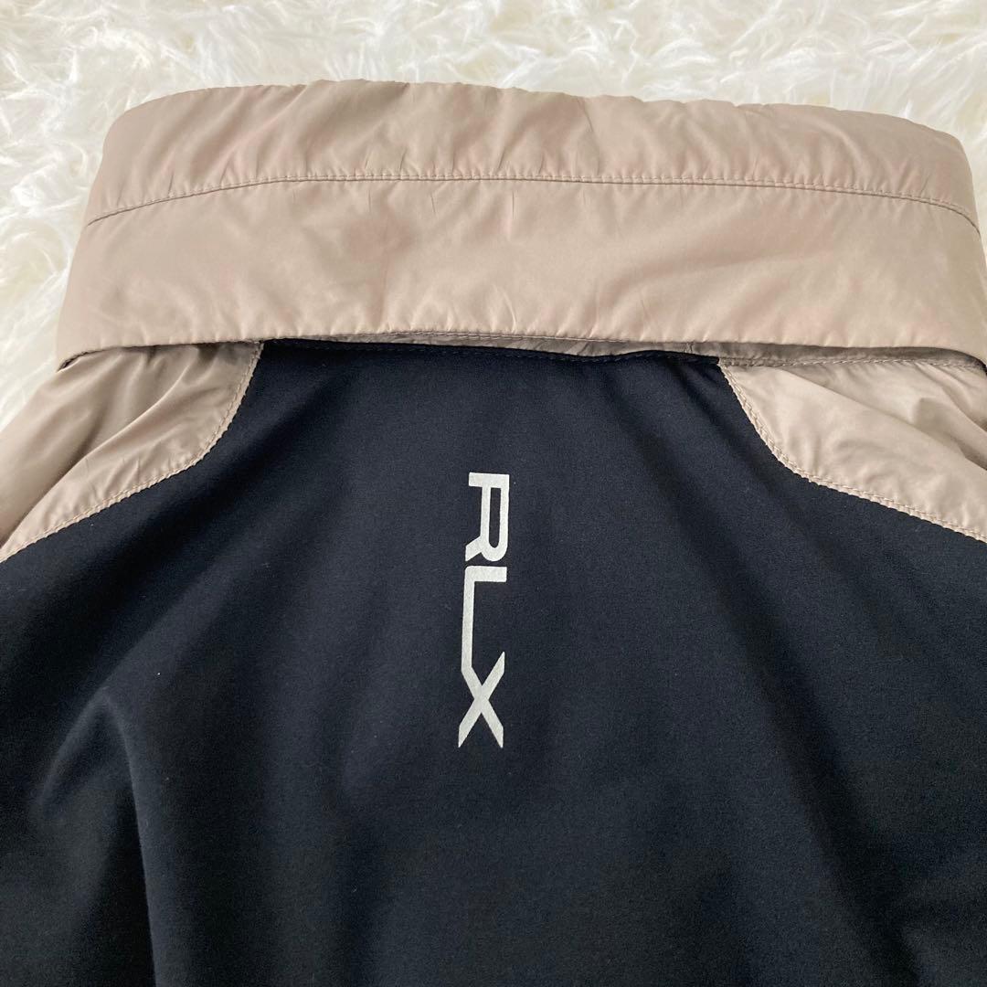 RLX ラルフローレン フルジップ ジャケット メンズ S ゴルフ ベージュ