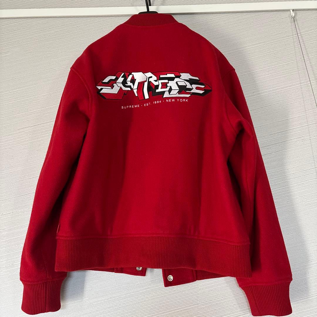 Supreme　19FW　Delta Logo Varsity Jacket