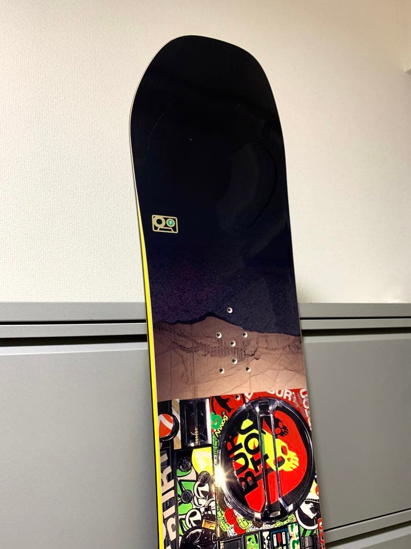 希少【美品】BURTON バートン✨SEVEN158 ✨バートン✨3Dプレート付