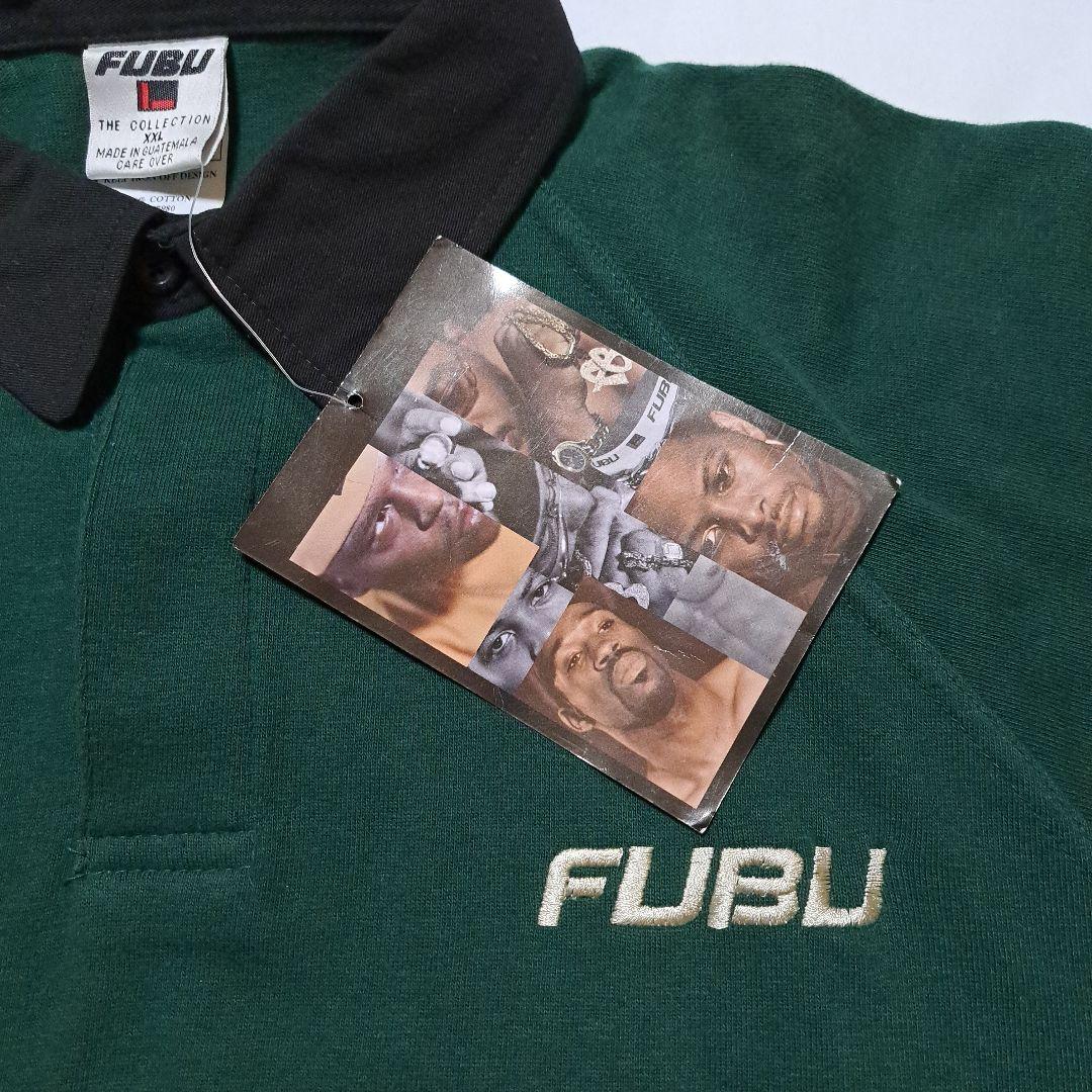 FUBU 90s ヴィンテージラグビーシャツ (XXL)