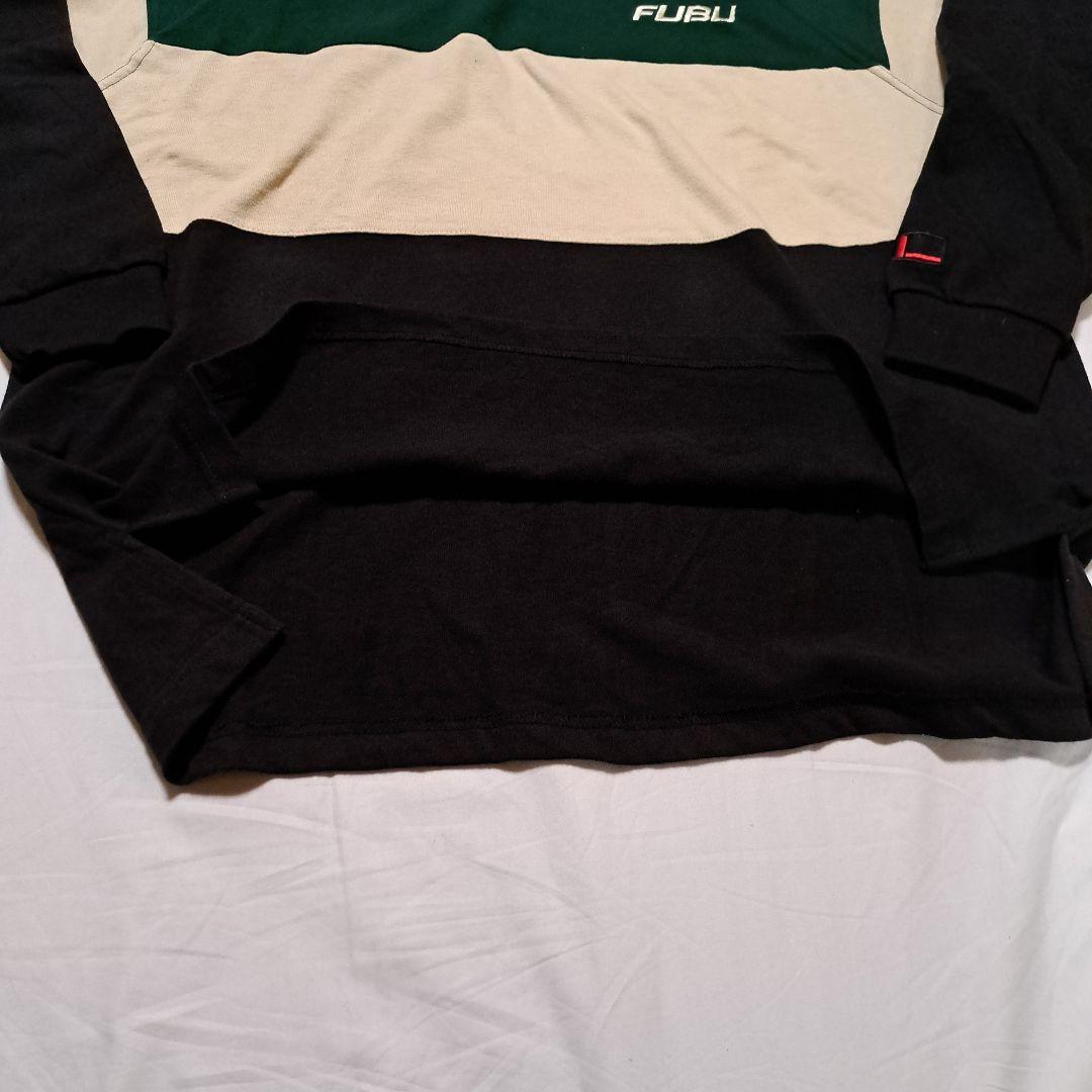 FUBU 90s ヴィンテージラグビーシャツ (XXL)