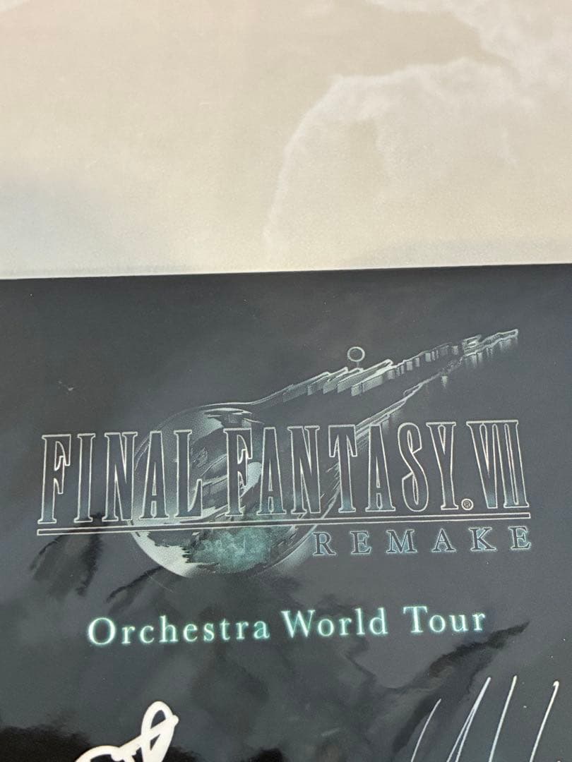 【激レア】 FF7 orchestra world tour サイン チケット