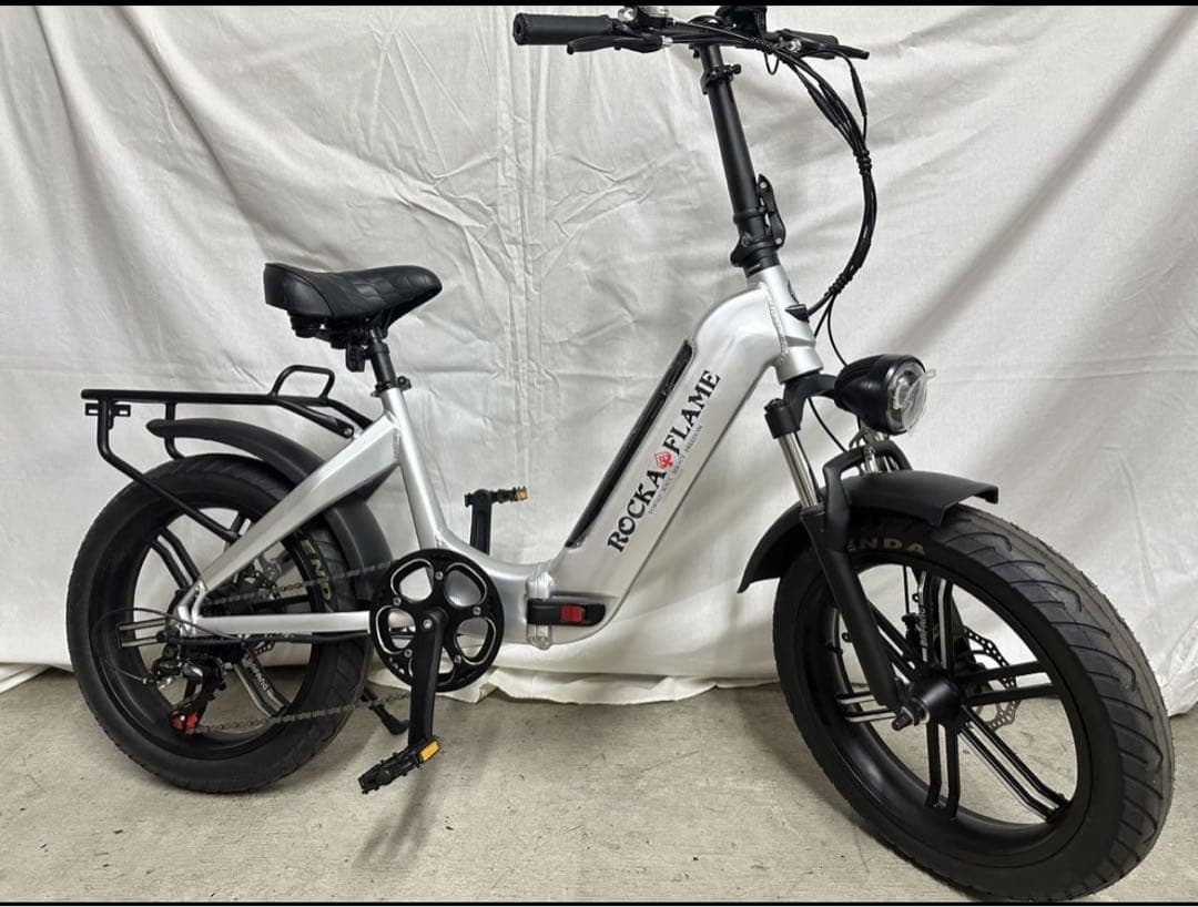 ROCKA FLAME 20インチ電動アシスト折り畳みファットバイクSASUKE