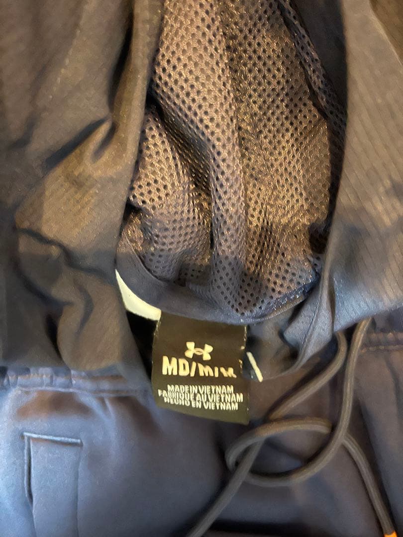UNDER ARMOUR ジャージ上下セット ホワイト/ネイビー