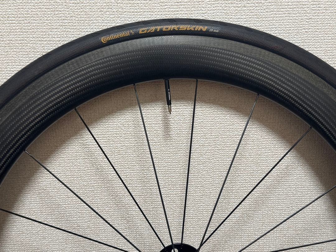 philwood protrackハブ　ディープカーボンホイール　前後セット