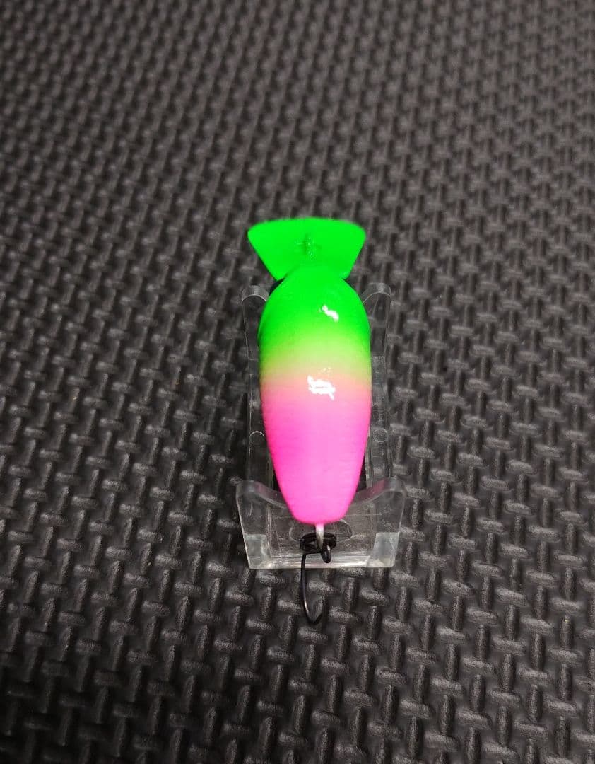 ラッキークラフト ディープクラピー みどぴぃ〜の風 微笑みグロー風再塗装品 ９個