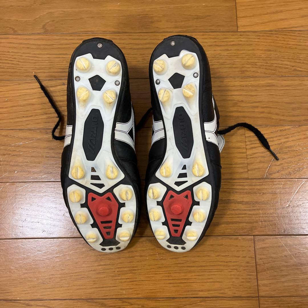 ミズノ　モレリア2ジャパン　ブラック　26.5センチ　ポイント加工