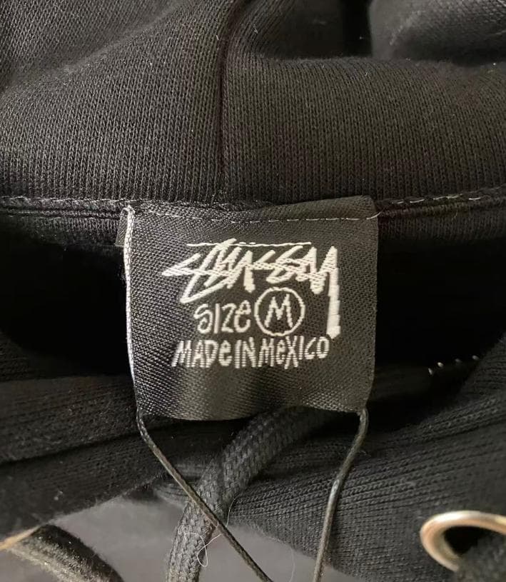 STUSSY ステューシー ワールドツアー バックプリント パーカー Mサイズ