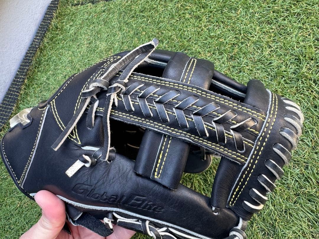 【美品】MIZUNO グローバルエリート 軟式内野手用10 グローブ 右投げ