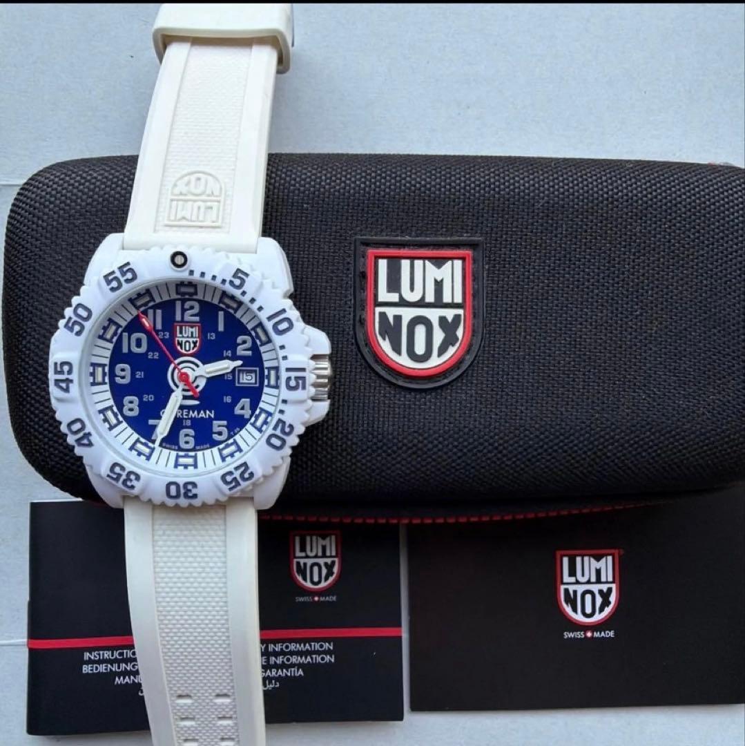 LUMINOX 腕時計3057ホワイト アウト コアマン リミテッドエディション