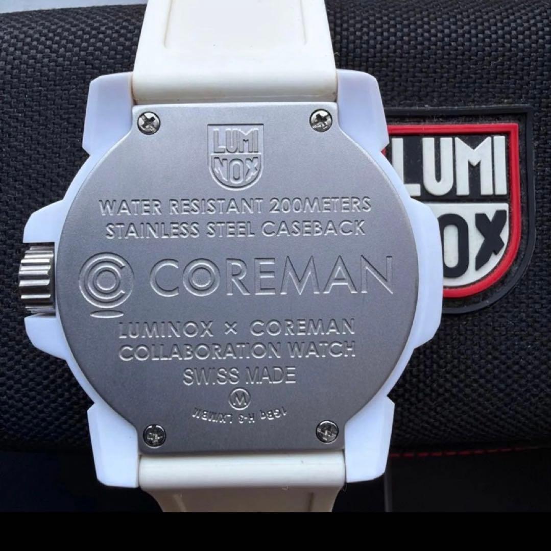 LUMINOX 腕時計3057ホワイト アウト コアマン リミテッドエディション