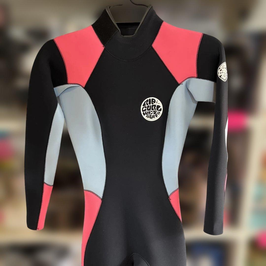 Rip Curl リップカール3ミリフルスーツ 黒/ピンク/水色定価42,500