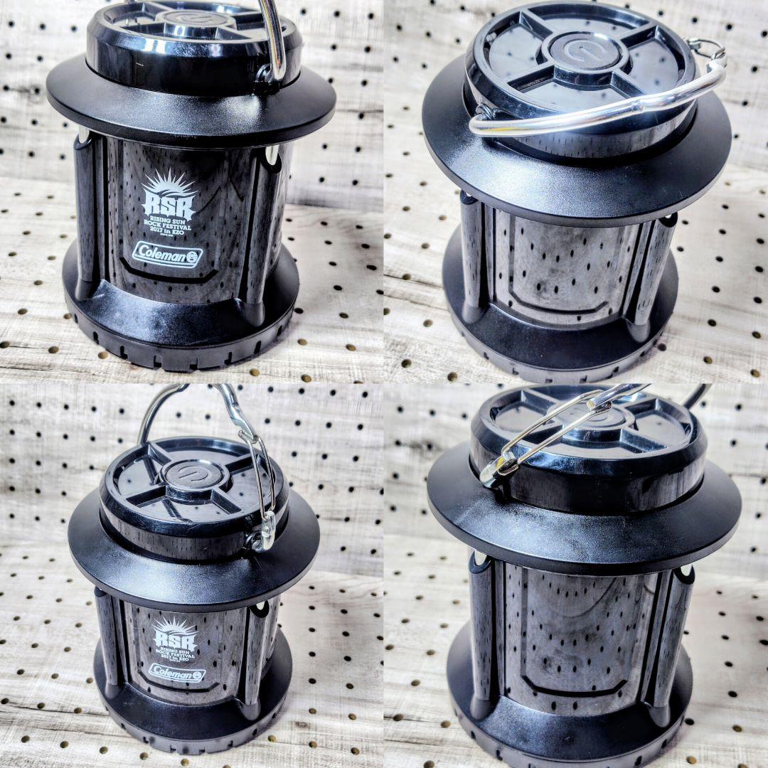 【極美品】Coleman×RSR2017限定パックアウェイランタン公式ブラック黒