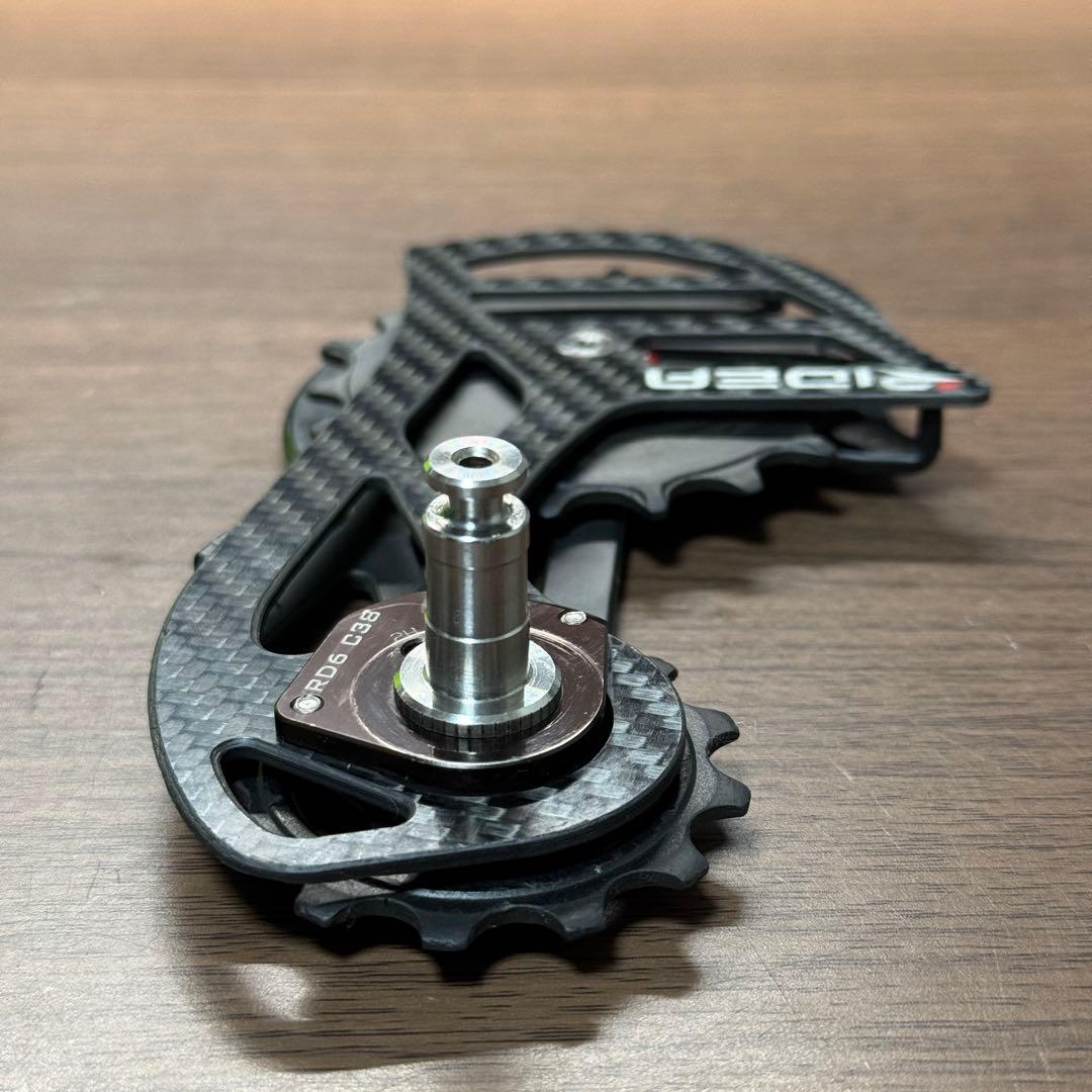 RIDEA リデア RD6 C38 フルセラミックベアリング ビックプーリー