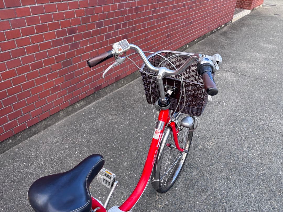在庫処分！Panasonic電動アシスト自転車 赤シティタイプ