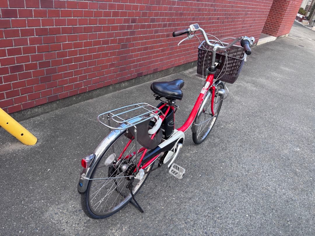 在庫処分！Panasonic電動アシスト自転車 赤シティタイプ