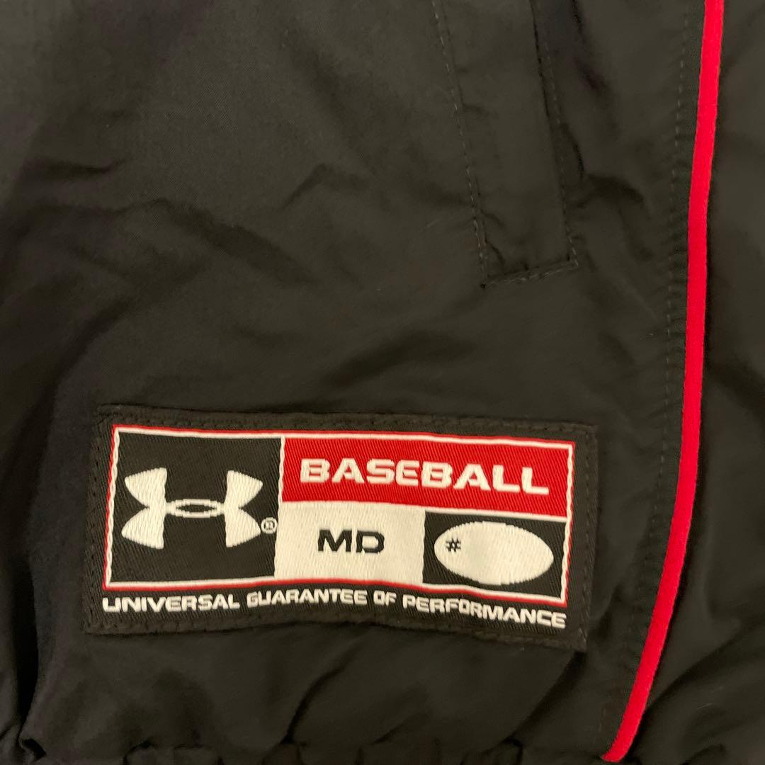Under Armour 野球用ジャケット MD 黒赤白