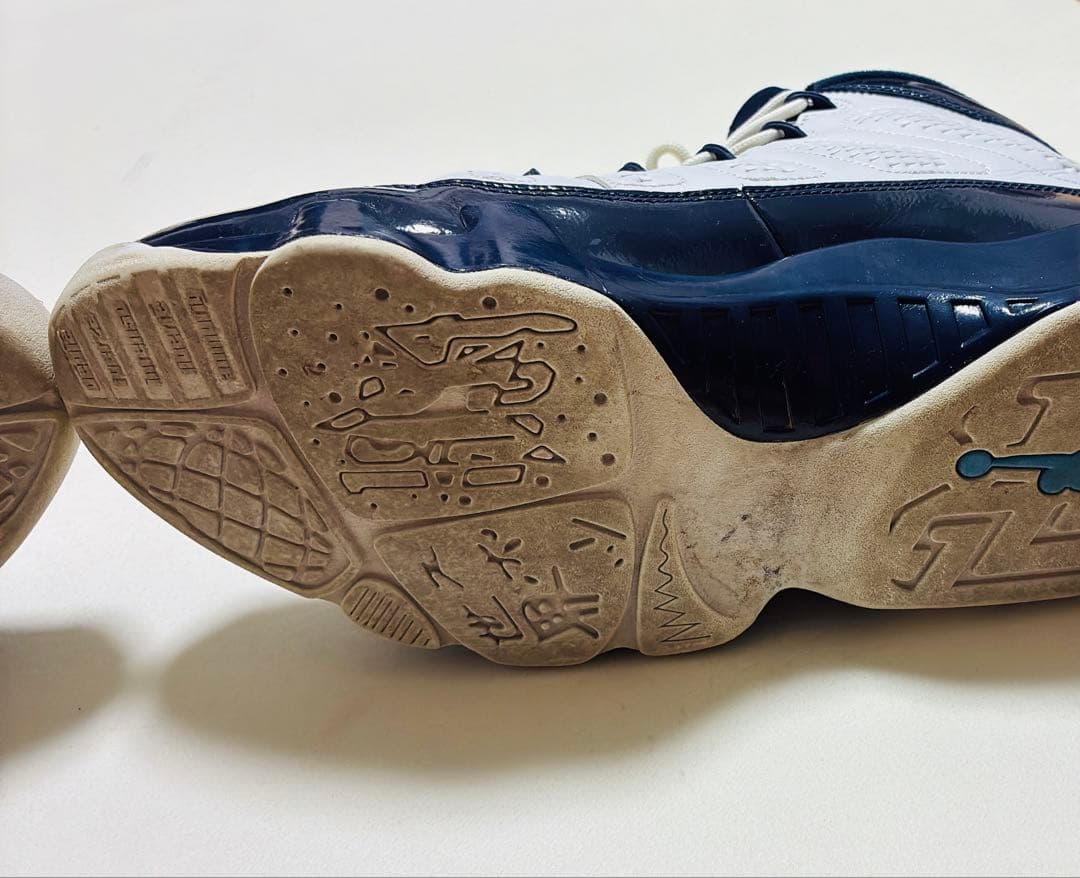 ⭐️夏休み値引き　Air Jordan 9 ホワイト/ネイビー