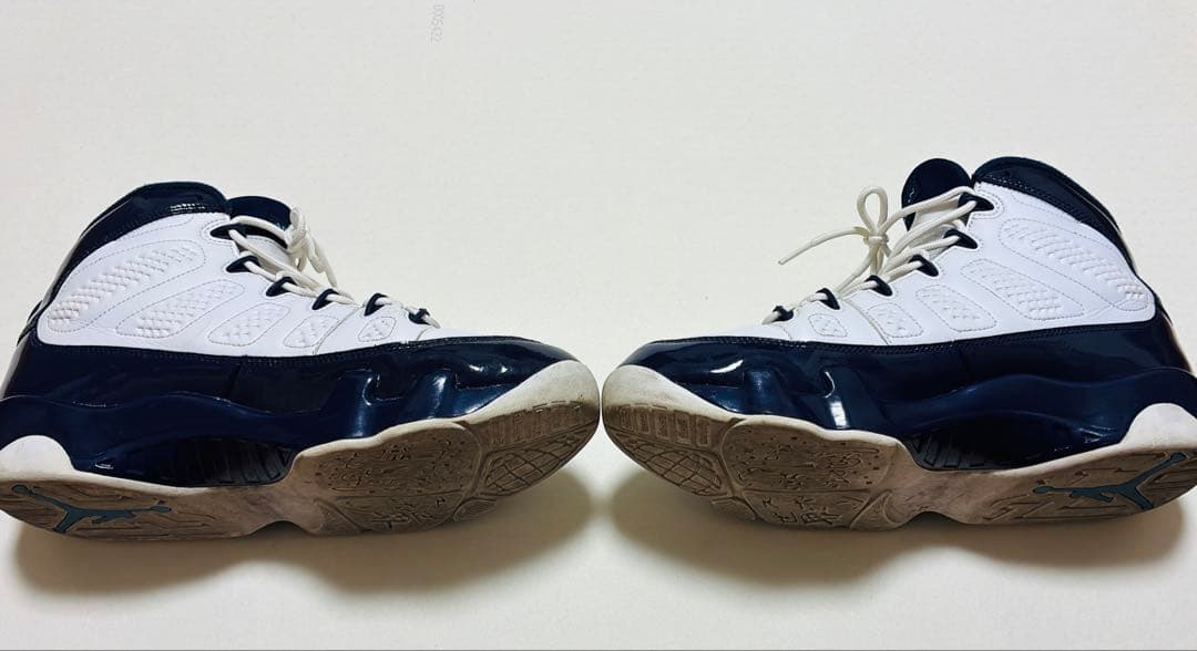 ⭐️夏休み値引き　Air Jordan 9 ホワイト/ネイビー