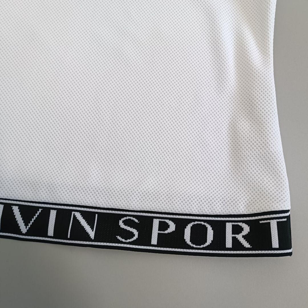 LANVIN SPORT ランバンスポール モックネックシャツ 白 長袖 38