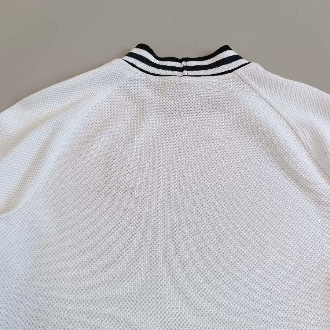 LANVIN SPORT ランバンスポール モックネックシャツ 白 長袖 38