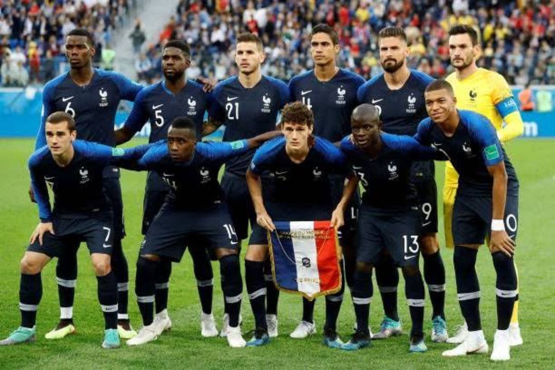 【お宝ジャージ！！】NIKE フランス代表　優勝記念ジャージ　S