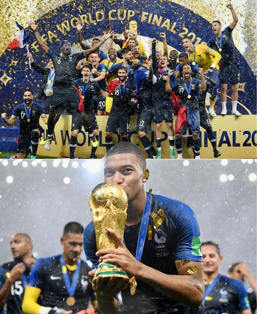 【お宝ジャージ！！】NIKE フランス代表　優勝記念ジャージ　S