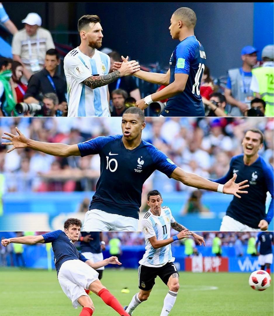 【お宝ジャージ！！】NIKE フランス代表　優勝記念ジャージ　S