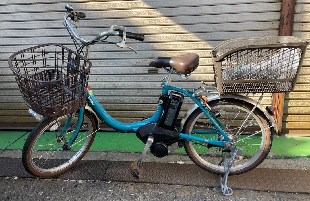 大阪京都限定 美品 ヤマハ PAS PAS SION-U 電動アシスト自転車