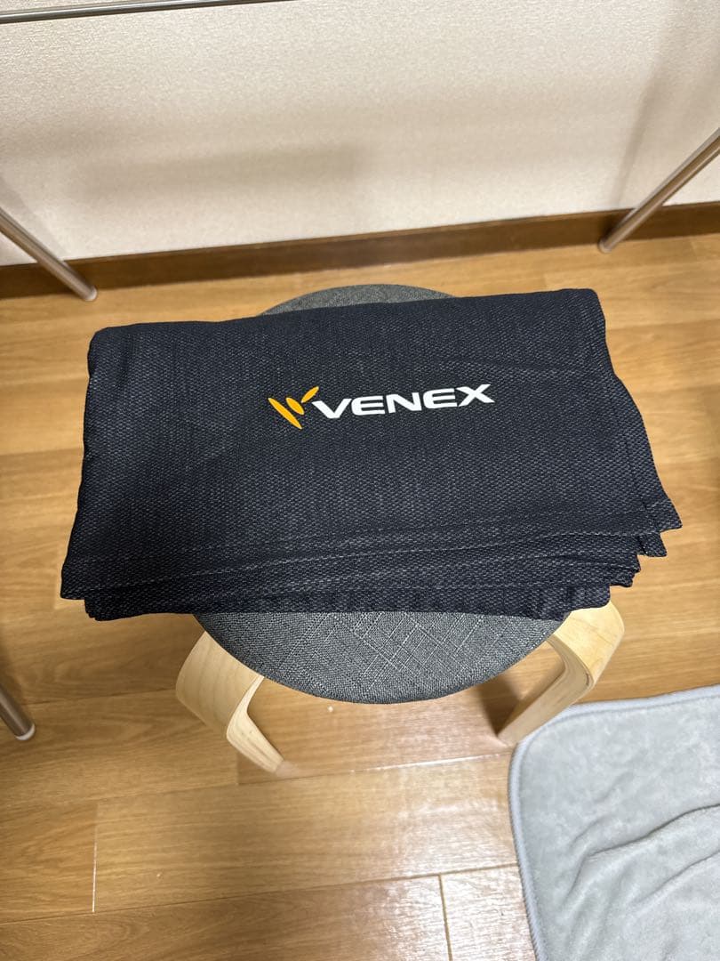 VENEX ネイビー 上下セット　リカバリーウェア　ブランケット