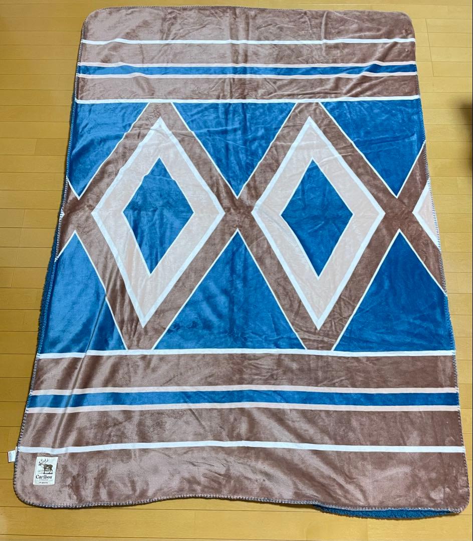 限定コラボ ゆるキャン ×アポリト 難燃 ブランケット 難燃 毛布