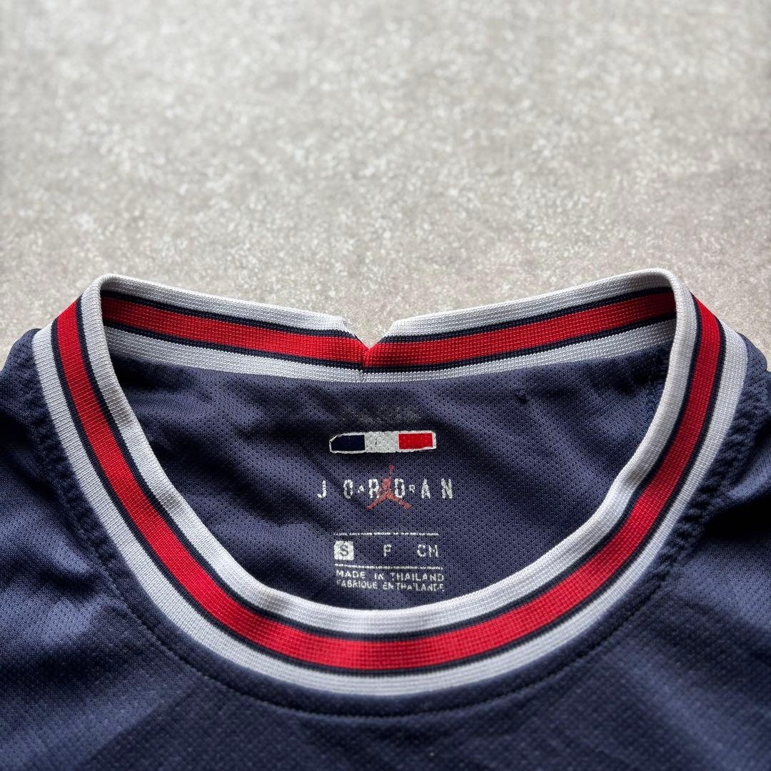 ジョーダンパリサンジェルマンサッカーシャツハキミ古着21/22SネイビーPSG