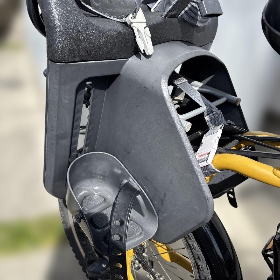 パナソニック EZ 電動アシスト自転車 イエロー チャイルドシート付 yepp