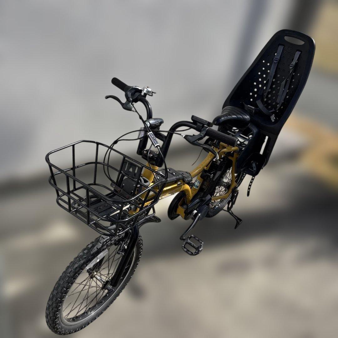 パナソニック EZ 電動アシスト自転車 イエロー チャイルドシート付 yepp