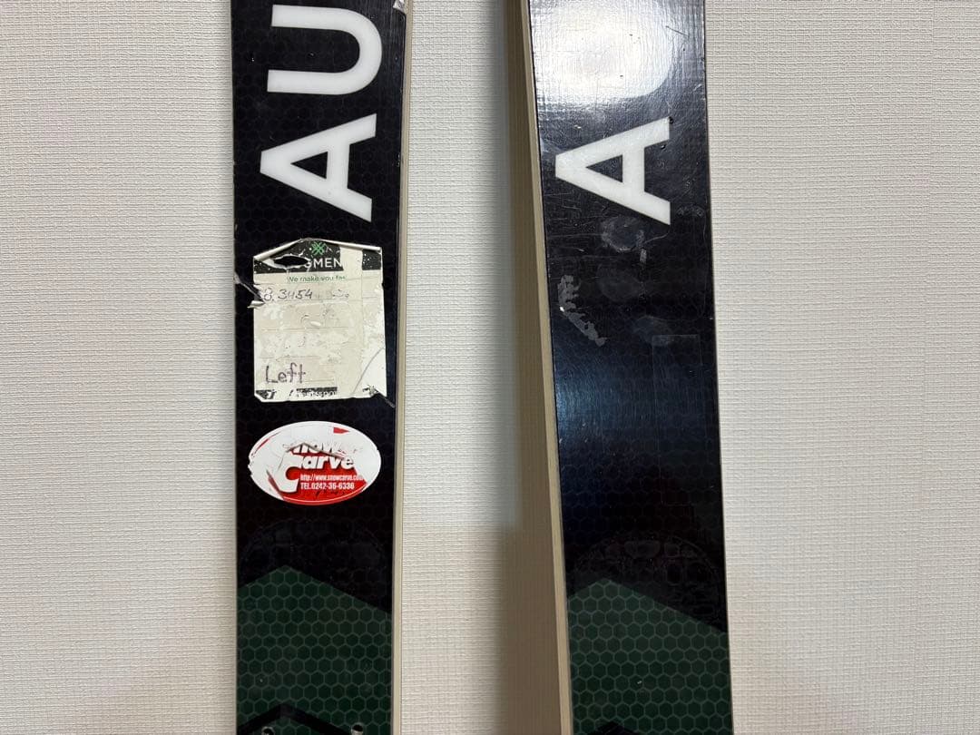 発送は1/26AUGMENT World Cup スキー板　SL165