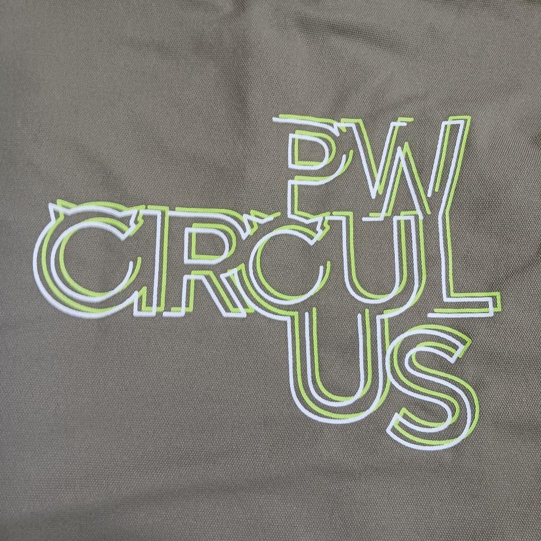 PW CIRCULUS 半袖ポロシャツ　Lサイズ　メンズ　ゴルフ カーキ 美品