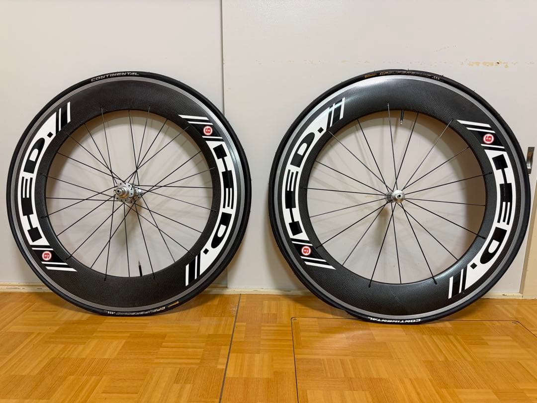 HED JET 9 クリンチャー カーボンホイール 前後