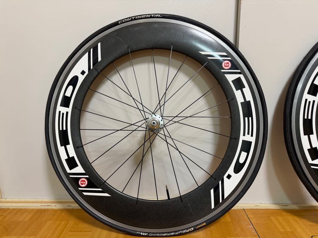 HED JET 9 クリンチャー カーボンホイール 前後