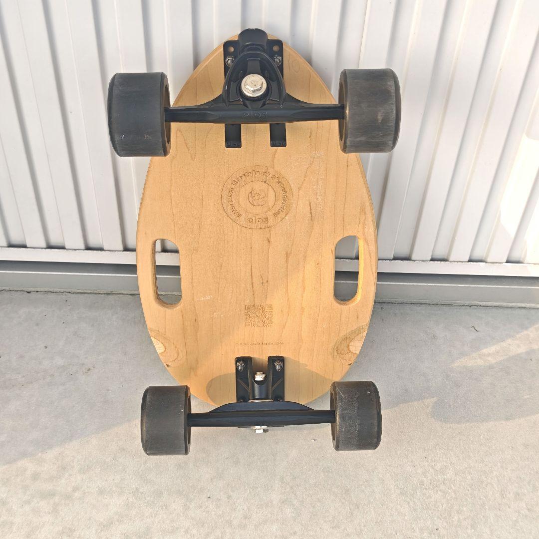 美品 elos スケートボード ナチュラル スケボー メープル
