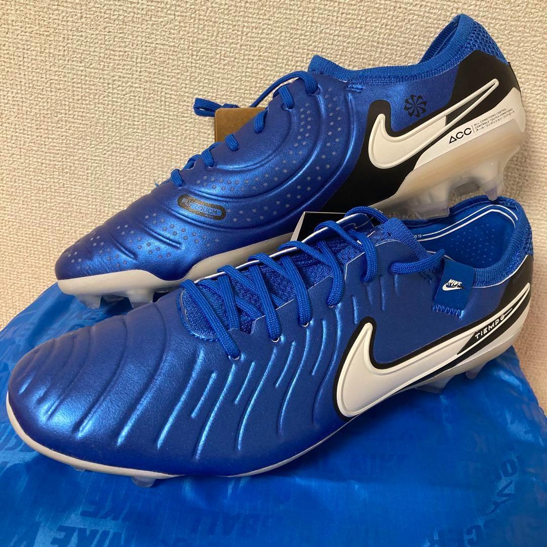 28.5 ナイキ　レジェンド10 エリート　FG サッカースパイク　天然芝　青