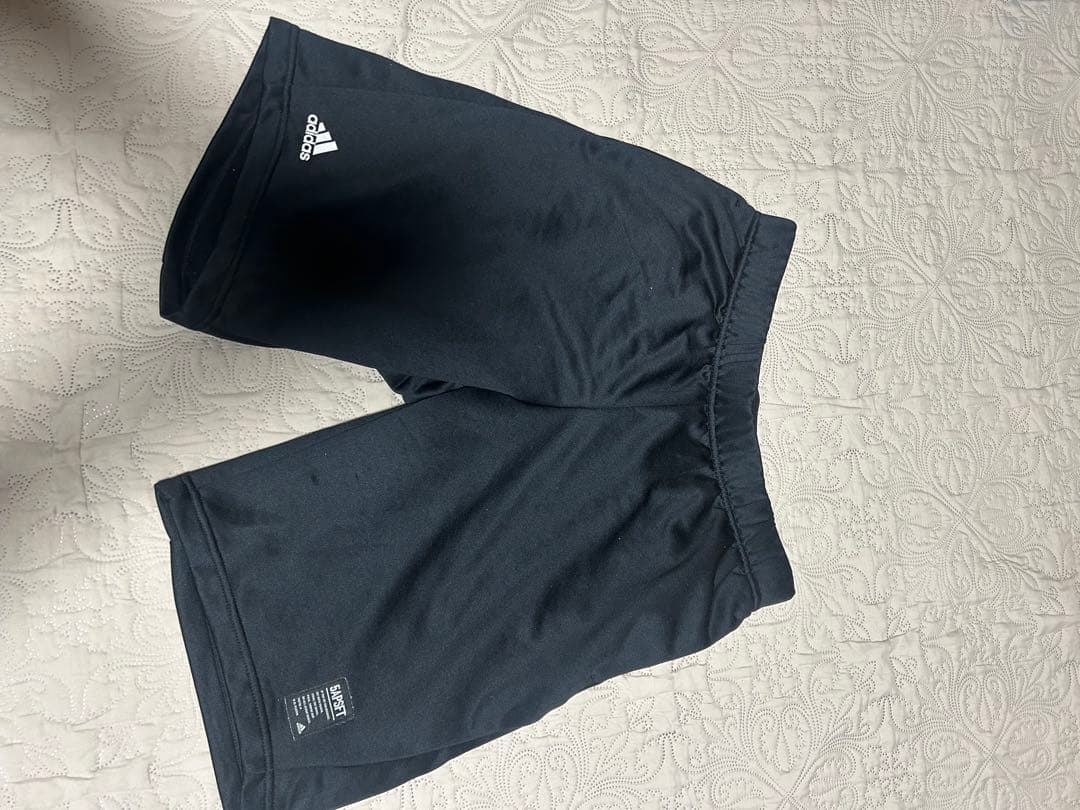 adidas フード付きジャージ上下セット ブラック　美品　xo o 野球