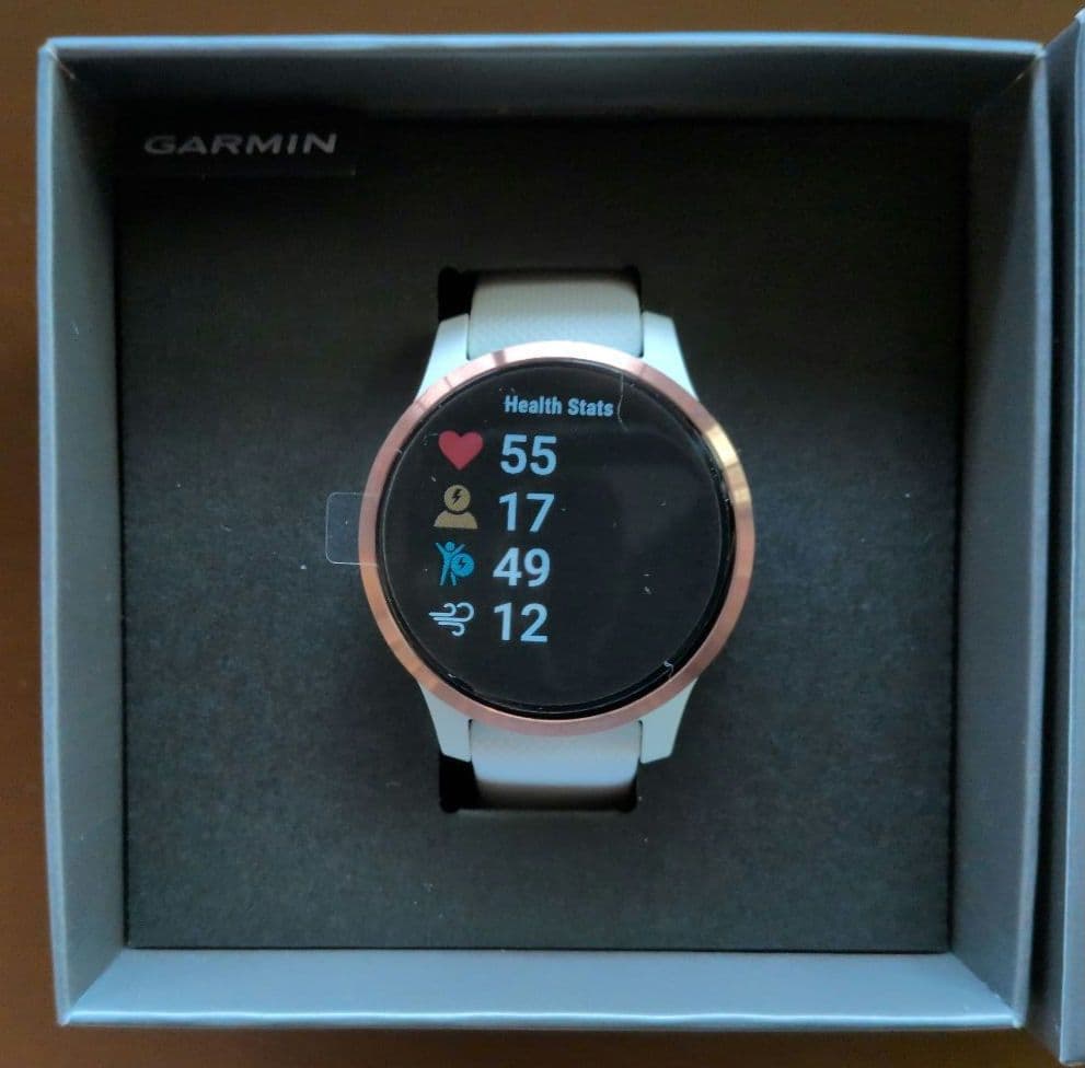 GARMIN VIVOACTIVE 4S ホワイト/ローズゴールド