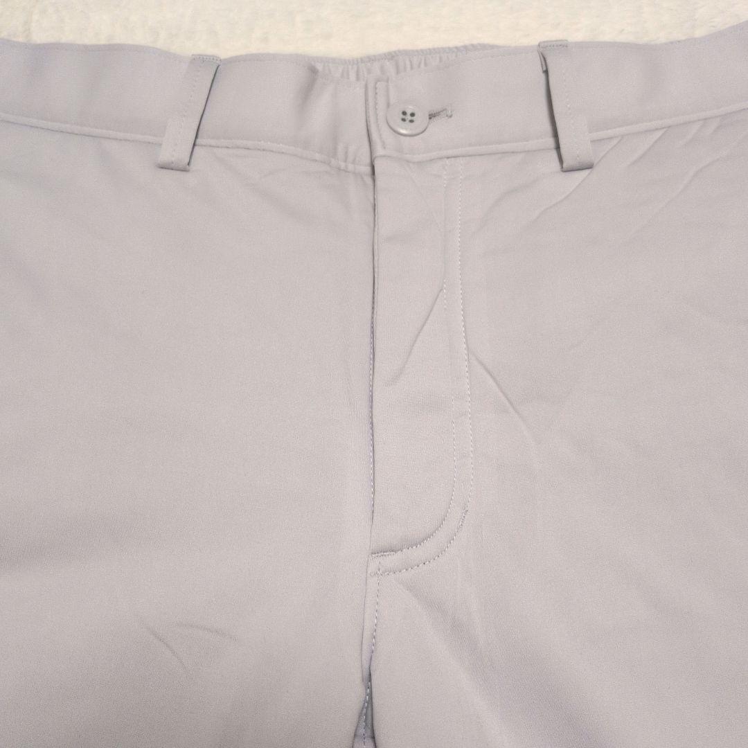 美品♡アンダーアーマー キルティング パンツ XL 中綿 グレー 防寒 ゴルフ