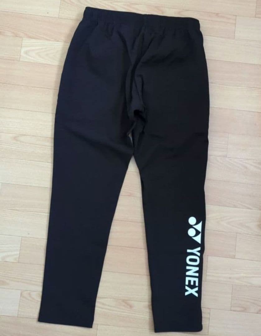 期間限定価格　新品　YONEX　ユニ　M　ウォームアップパンツ　黒　ストレッチ