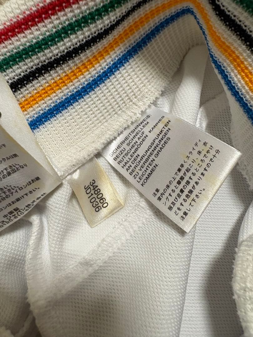 未着用タグ付 adidas ウォームアップジャージ 上下 レディース 汚れあり